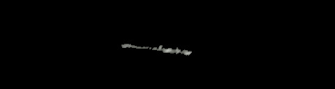 Processed fireball image