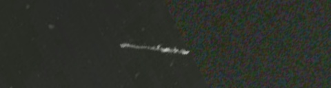 Unprocessed fireball image