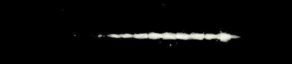 Processed fireball image