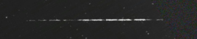 Unprocessed fireball image