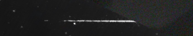 Unprocessed fireball image