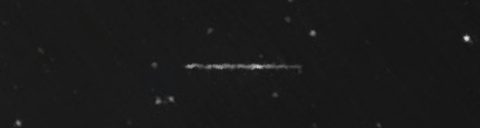 Unprocessed fireball image