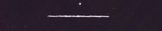 Unprocessed fireball image