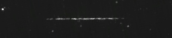 Unprocessed fireball image