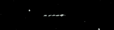 Processed fireball image