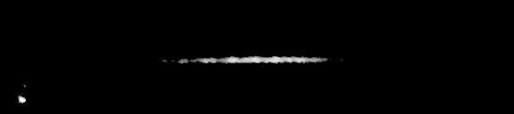 Processed fireball image