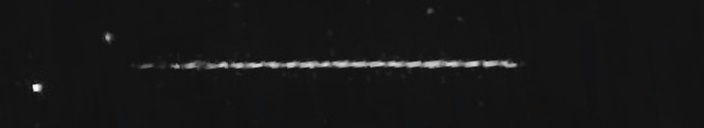 Unprocessed fireball image