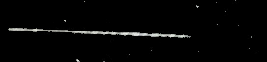 Processed fireball image