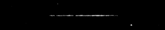 Processed fireball image