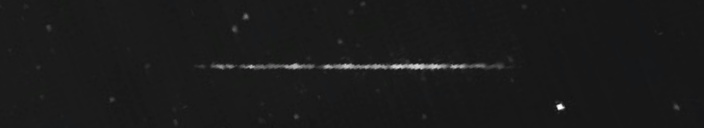 Unprocessed fireball image