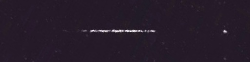 Unprocessed fireball image