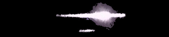 Processed fireball image