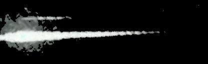 Processed fireball image