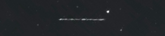 Unprocessed fireball image