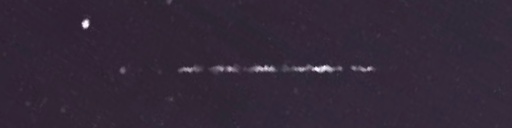 Unprocessed fireball image