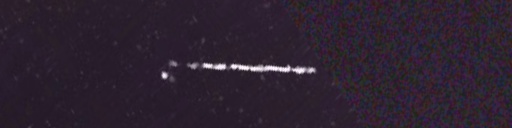 Unprocessed fireball image