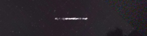 Unprocessed fireball image