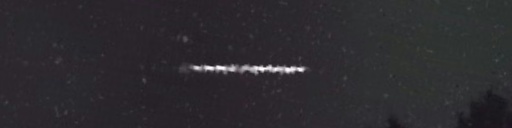 Unprocessed fireball image