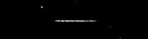 Processed fireball image