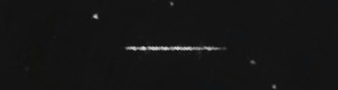 Unprocessed fireball image