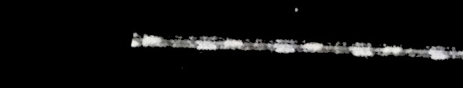 Processed fireball image