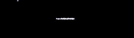 Processed fireball image