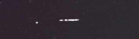 Unprocessed fireball image