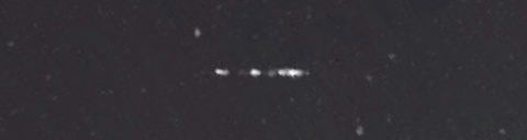 Unprocessed fireball image