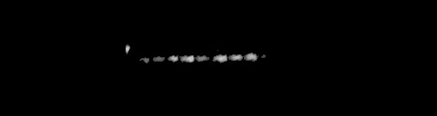 Processed fireball image