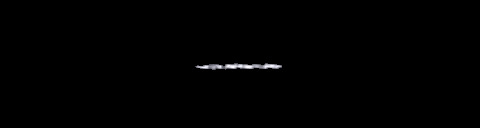 Processed fireball image