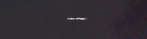 Unprocessed fireball image