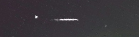Unprocessed fireball image