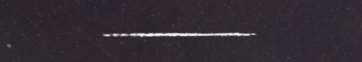 Unprocessed fireball image