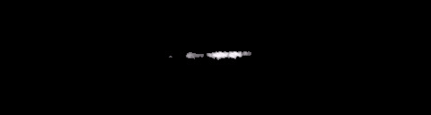 Processed fireball image