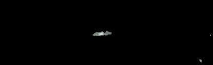 Processed fireball image