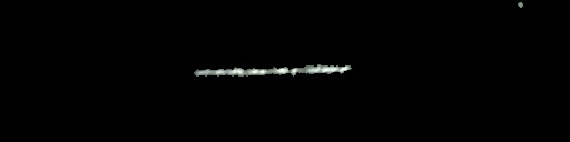 Processed fireball image