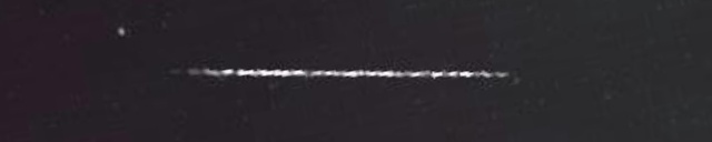 Unprocessed fireball image