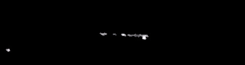 Processed fireball image