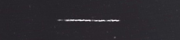 Unprocessed fireball image