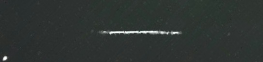 Unprocessed fireball image