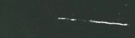 Unprocessed fireball image