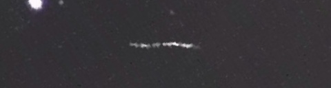 Unprocessed fireball image