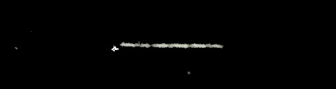 Processed fireball image