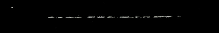 Processed fireball image