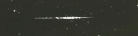 Unprocessed fireball image