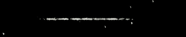 Processed fireball image