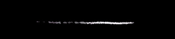 Processed fireball image