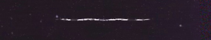 Unprocessed fireball image