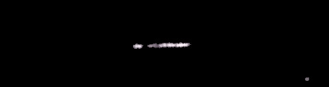 Processed fireball image