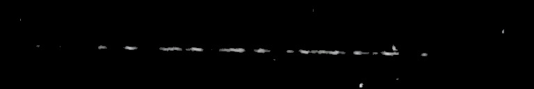 Processed fireball image